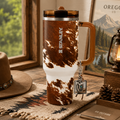 Western Cowhide Adventure Tumbler
