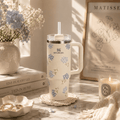 Blue Hydrangea Garden Insulated Tumbler