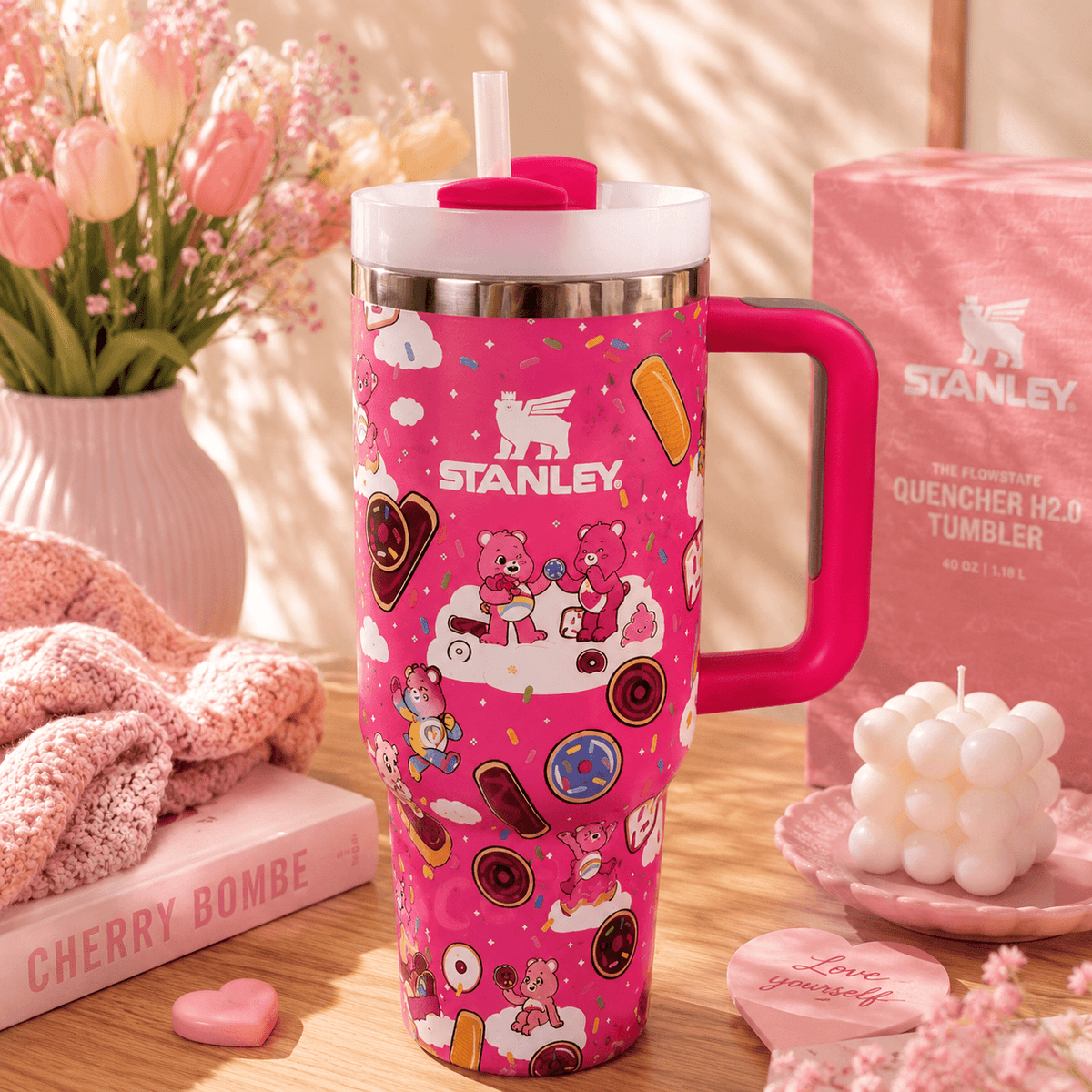 Sweet Treats Pink Insulated Tumbler