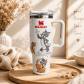 Classic Cat & Mouse Adventure Tumbler