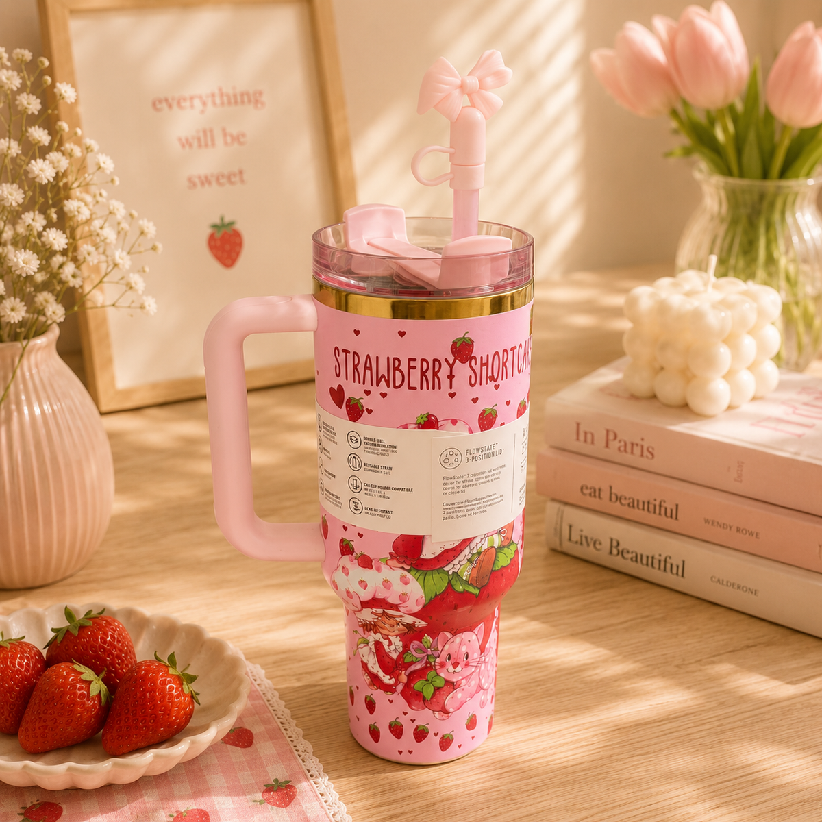 Strawberry Dream Tumbler