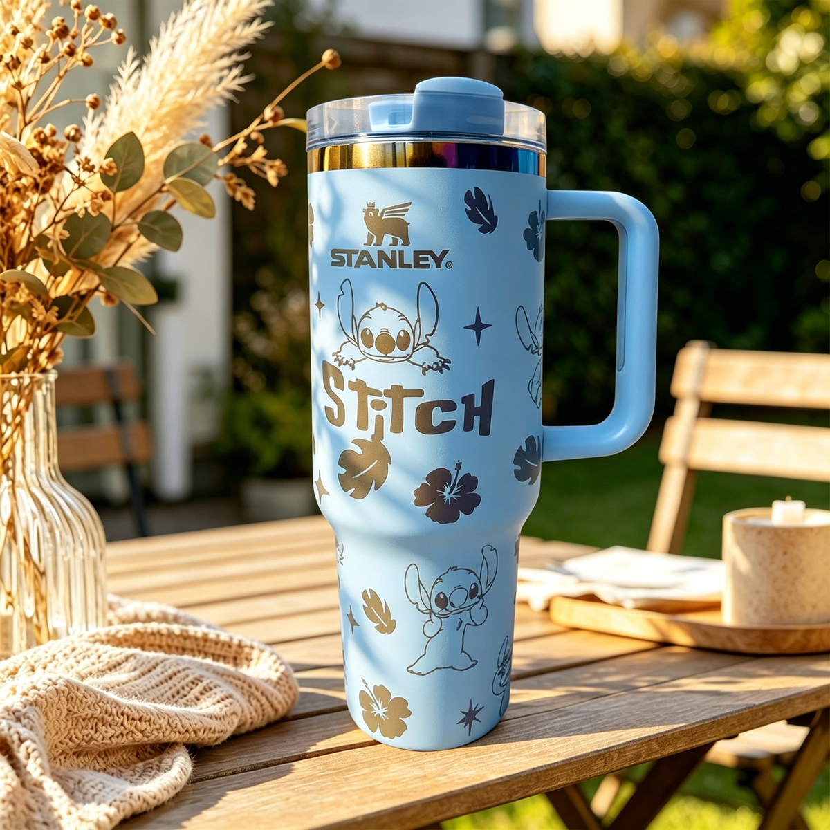 Stanley Tropical Stitch Tumbler